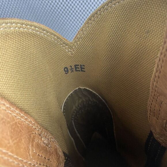 Ariat Workhog Boots Mens Size 9.5 EE Brown Square Toe Western Cowboy Work Boots - Picture 12 of 12